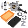 Amazeful C1Q-S210 Carburetor Kit with air Filter for Stihl BR350