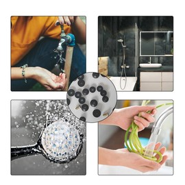 58 PCS Faucet Washers, Faucet Washer Assortment Kit, Flat and Beveled Faucet Washers, Beveled Faucet Washers Hose Repair Kit, Faucet Washers Assorted Kit