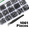 1060 Pcs Small Laptop Screws Kit, Micro Flat Head Phillips