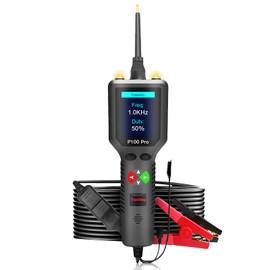 TopDiag P100 Pro Power Circuit Tester Kit, 9v-30v Automotive Circuit Tester 12V 24V AC DC Digital Voltage Tester, Multimeter Short Finder with Oscilloscope Component for Cars Truck