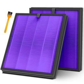 HY4866 Air Purifier Replacement Filter Compatible with MORENTO HY4866 and YIOU M1 Air Purifier - 2 Pack Premium H13 True HEPA Filters + 1 Cleaning Brush (Multifunction Version)