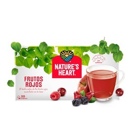 Nature Heart Frutos Rojo Caja Sobres Gramos