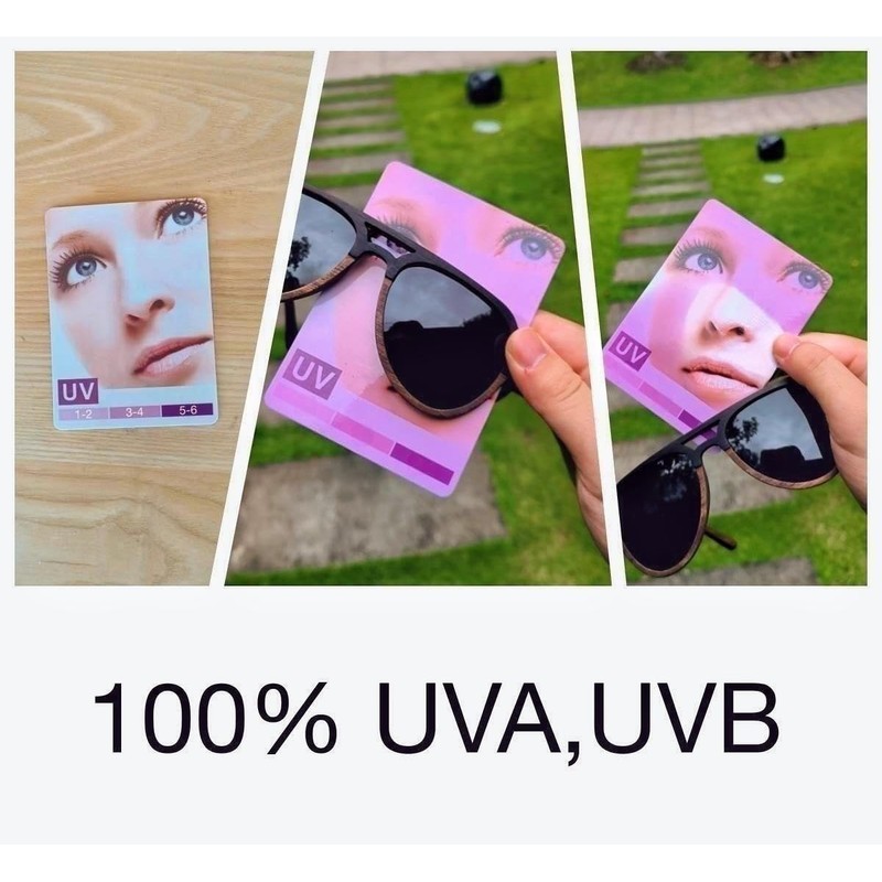 WOODONLY Aviator Wood Polarized Sunglasses - Cool Style Wooden Sun