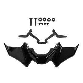 Motorcycle Front Wheel Fender Beak Nose Cone Front Spoiler Winglets Replacement for Yamaha MT07 MT-07 2021 2022 2023 Extender Cowl Spoiler Cover