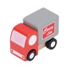 12pcs Wooden Mini Trucks Forward Backward Promote Cognitive Kids Educational