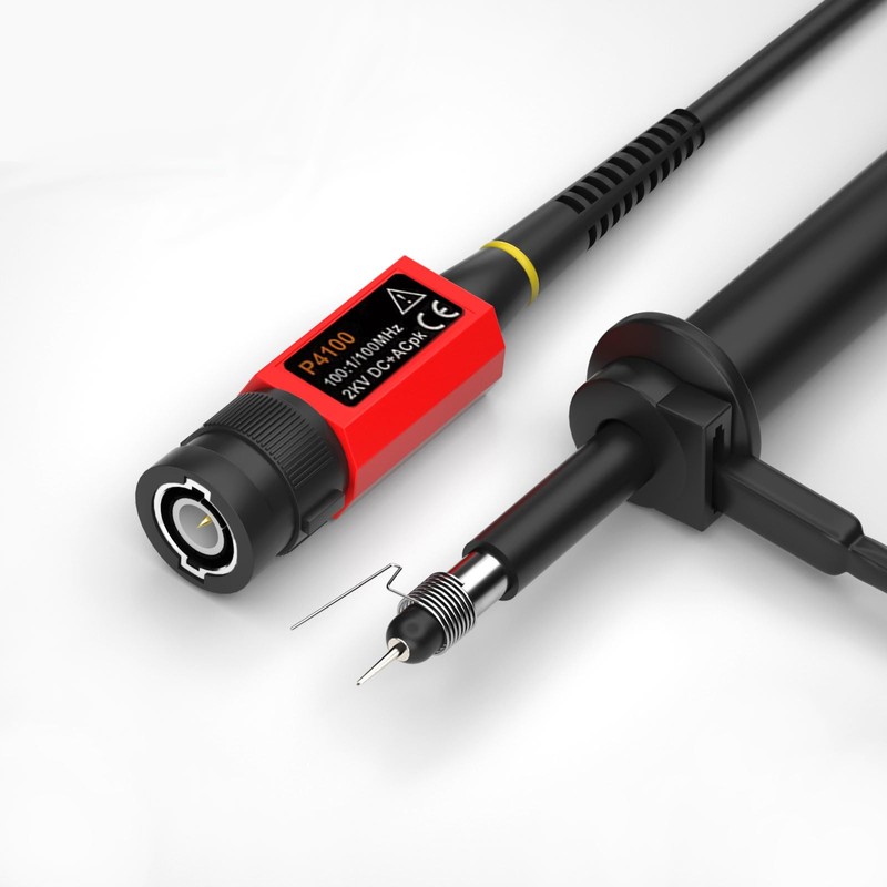 Cleqee P4100 High Voltage Oscilloscope Probe 2000V 100:1 100MHz BNC
