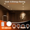 LEDVANCE 6" Night Ring Recessed Ceiling Downlight with Night Light,