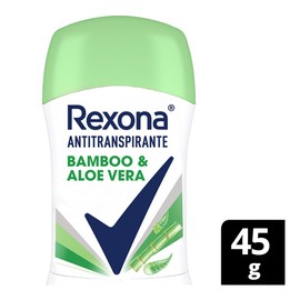 Rexona Antitranspirante Bamboo En Barra Para Dama 45 G, Pack of 1