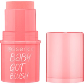 essence | Baby Got Blush | Easy to Apply & Blend Pigmented Cream Blush Stick | Vegan & Cruelty Free | Free From Gluten, Parabens, & Microplastic Particles (20 | Peaches & Cream)