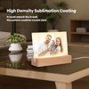 WANZELONYO Sublimate Blank Night Light 8X10 Inch 2 PCS LED