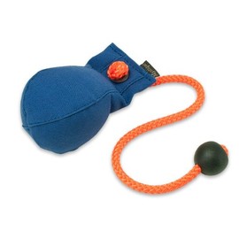 Mystique Dummy Ball Dog Training Toy, 150g, blue