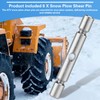 Tandefio 6 Pcs Pro Shear Pins Compatible with ATV Snow