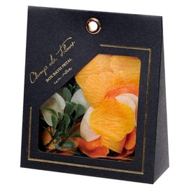 Nor Corporation Bathpetal Chande Flour Unrave OB-EGN-2-4 Bath Salt Orange 12g, 1g, 1 piece / 노르코퍼레이션 바스페탈 샹드 플룰 언레이브 OB-EGN-2-4 입욕제 오렌지 12g, 1g, 1개