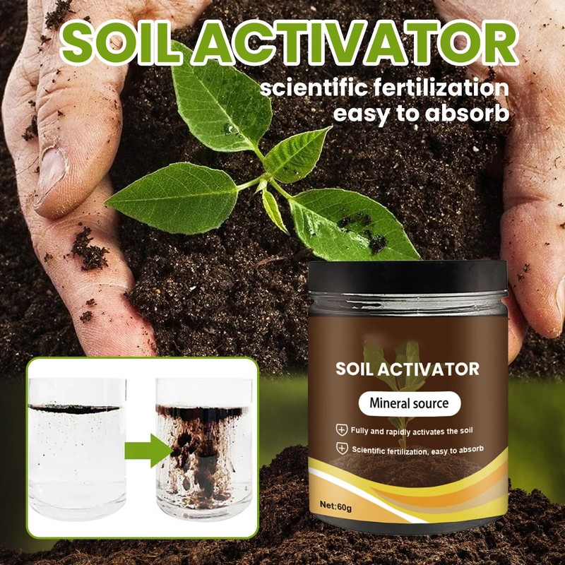 2PCS Soil Activators, Organic Soil Activators and Plant Fertilizers, Garden