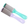 OHPHCALL 2pcs Stainless Steel Double-sided Foot File Rasp Pedicure Tool