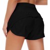Origiwish Womens High Waisted Running Shorts with Lining Quick Dry