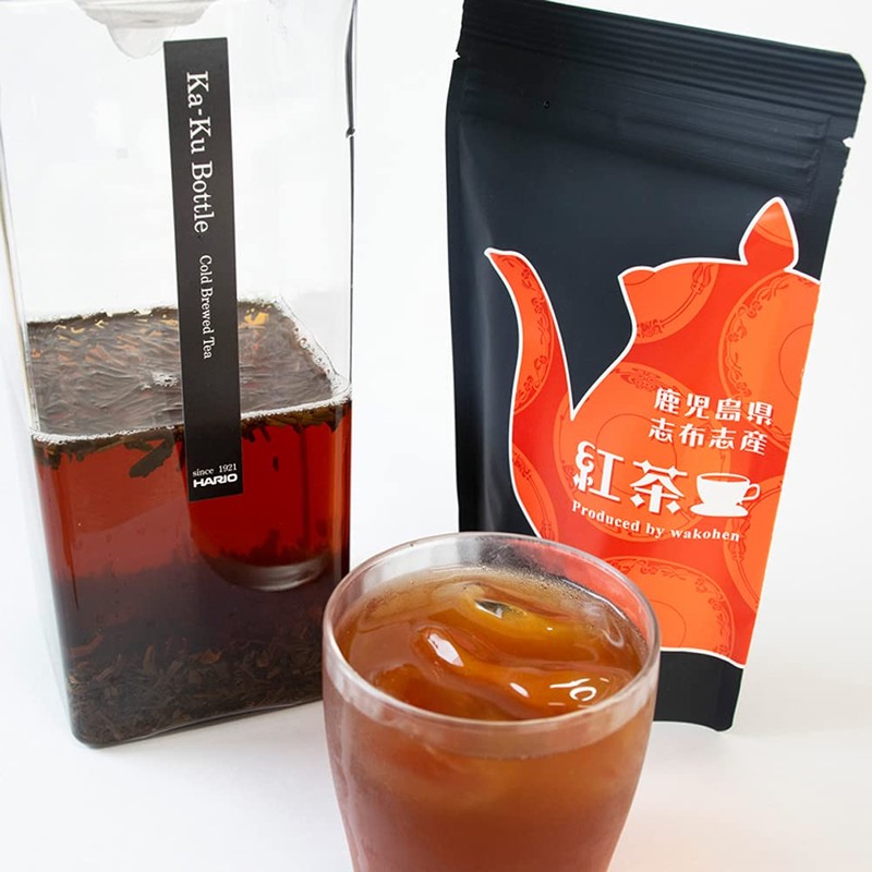 Wakoen Japanese Black Tea Produced in Kagoshima 1.8 oz (50
