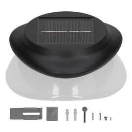 Solar Light 9LEDs IP55 Waterproof 6500K White Light Solar Light Sensor Garden Lamp for Garden Fence Outdoor