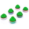 Standard Size Disposable Food Grade Cupcake Liners with Pink Blue