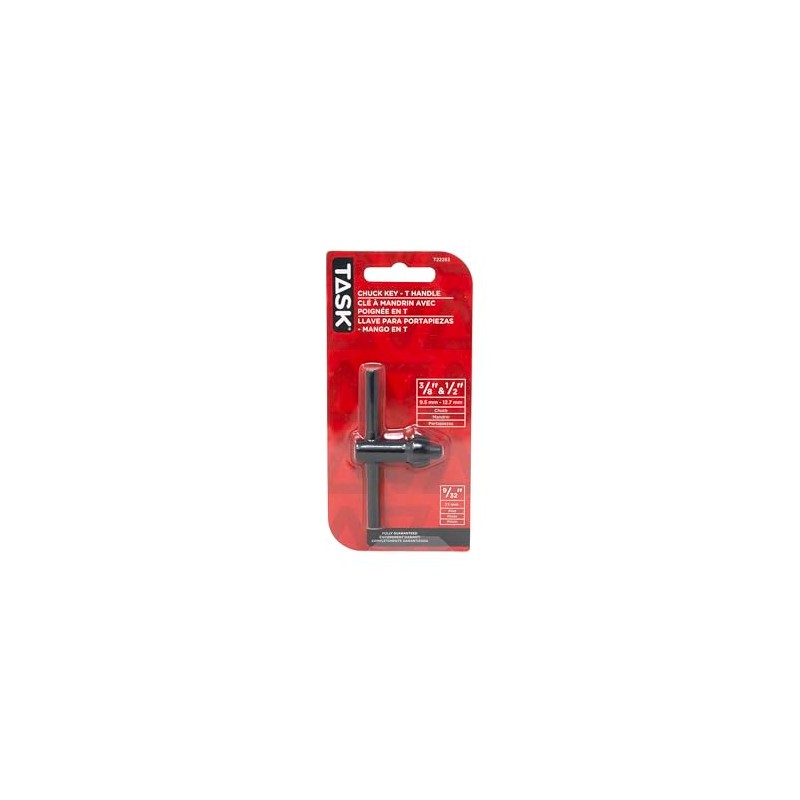 Task T22283 Drill Chuck Key for 1/2-Inch and 3/8-Inch Chucks,