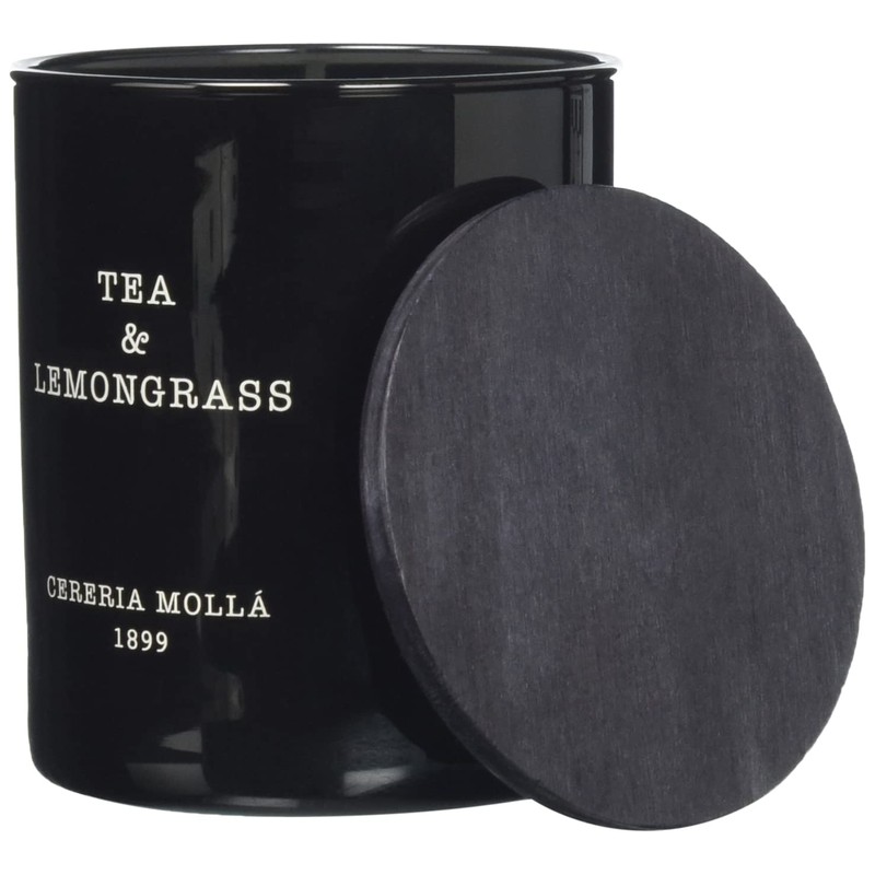 cerería mollá boutique-bougie Glass Plant Wax Tea Lavender and Lemongrass