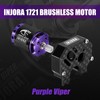 INJORA MBL32 G2 Waterproof Brushless ESC & 1721 Purple Viper