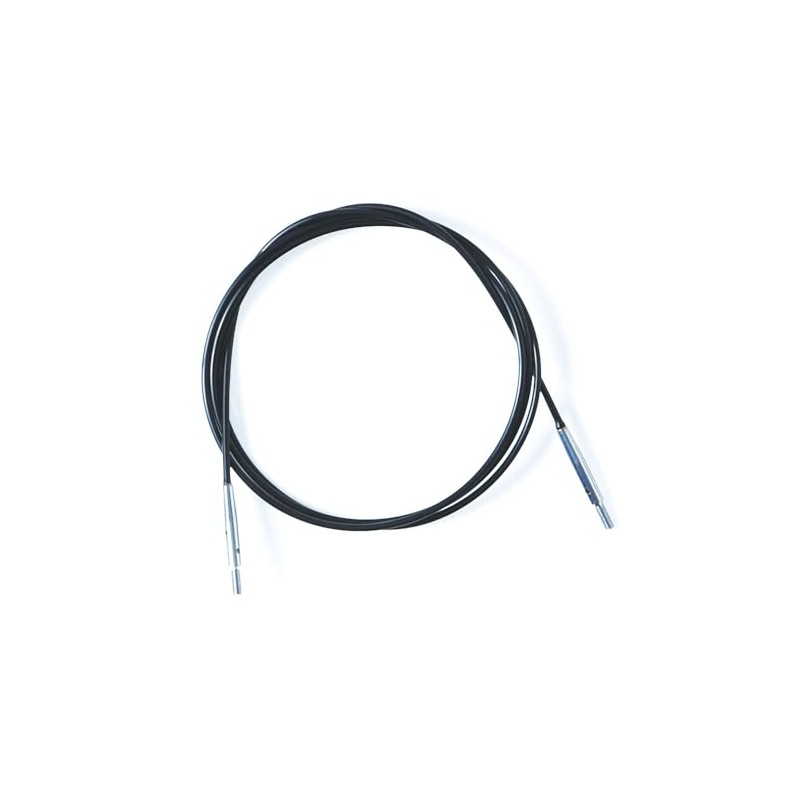 KnitPro K10674 80cm Mixed Black / Silver Cable