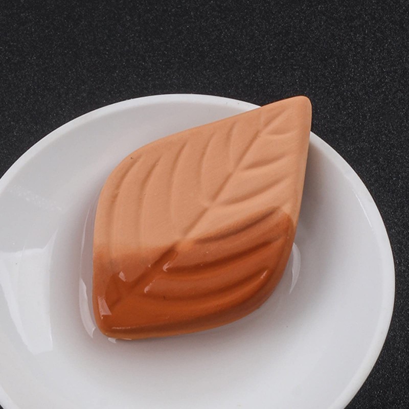 10Pcs Humidifier Sugar Saver Softener Leaf Clay Hydrostone Terracotta Humidifying