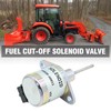 MDEOOSKY E6820 60011 Engine Stop Solenoid 12V Fuel Shut Off