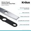 Kraus DP02CH Deck Plate, Kitchen Faucet, Chrome