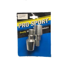 Pro Sport Silver Alloy Bar Ends for Sportbikes 279-0295
