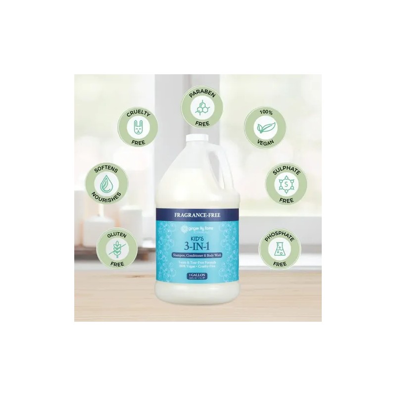 Ginger Lily Farms Botanicals - Champú, Acondicionador Y Gel