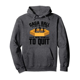 Gaga Ball Pit Court Gaga Ball Game Portable Gaga Ball Pullover Hoodie