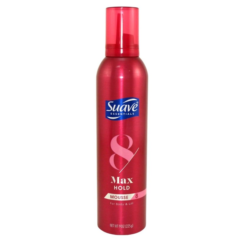Suave Max Hold 8 Volumizing Mousse 9 oz (Pack of