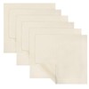 Amabro 6 Pcs Muslin Straining Cloths, Cotton Filter Cloth Reusable