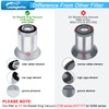 Leadaybetter Replacement Filter Compatible with Bissell 2156A 1665 16652 1665W