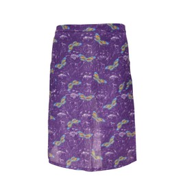 Half Apron Dederon Various Colours Front Tie Apron Polyester, purple