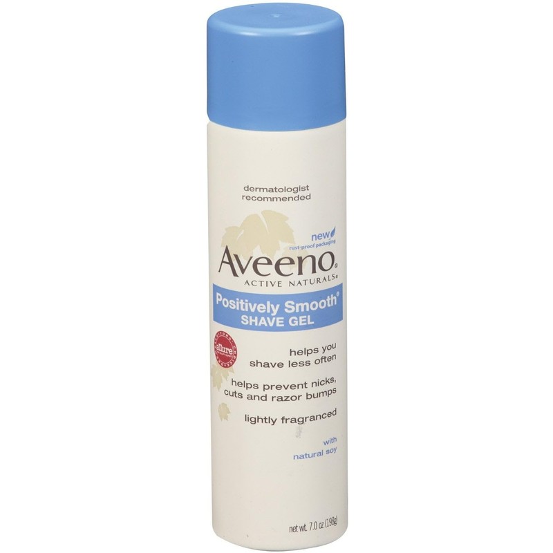 Aveeno Gel de afeitado hidratante positivamente suave, 7 onzas.