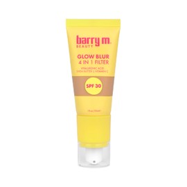 Barry M Glow Blur 4 in 1 Tinted Moisturiser, Shade Light