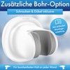 WISCHMA Shower Holder – Shower Head Holder – No Drilling