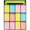 Renewing Minds Multiplication Tables Chart, 22 x 17 Inches