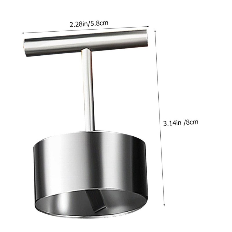 FELTECHELECTR Pear Apple Core Remover Stainless Steel Fruit Corer Tool