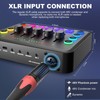 Podcast Equipment Bundle for 2, Audio Interface with XLR Condenser