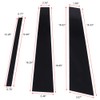 SCITOO B Pillar Posts Door Trim Piano Black Pillars fit
