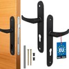 KOTARBAU® Door Handle 72 mm Right Left for Profile Cylinder