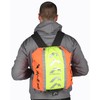 More Mile High Visibility Water-Resistant Backpack Cycle Cover, Weatherproof Reflective