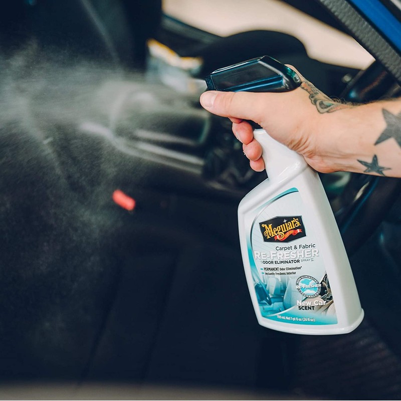 Meguiar's G180724EU Carpet & Fabric Re-Fresher Odour Eliminator 709ml