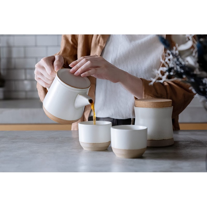 KINTO 29703 CLK-211 Canister, 13.5 fl oz (400 ml), White