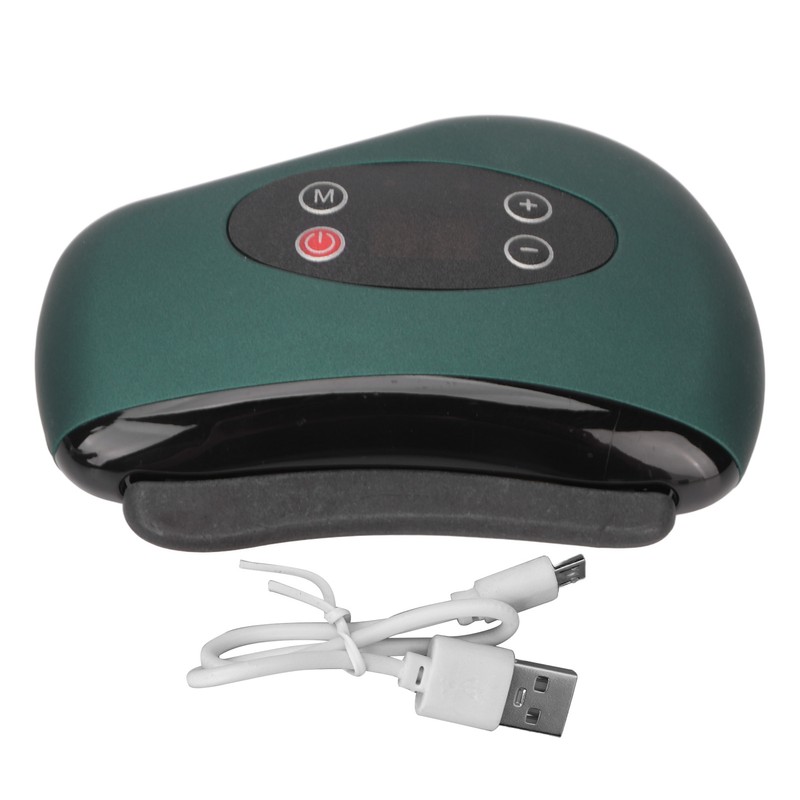 Face Scraping Massager Lymphatic Dredging Heating Electric Photothermal Scraping Device