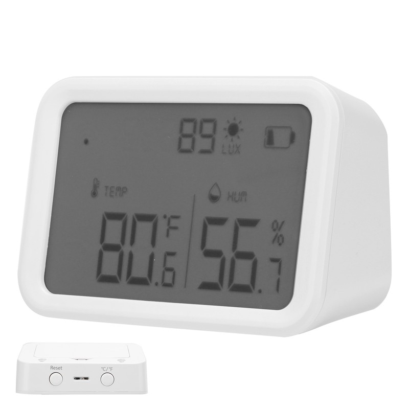 Temperature and Humidity Sensor for TUYA with Intelligent Switch LCD